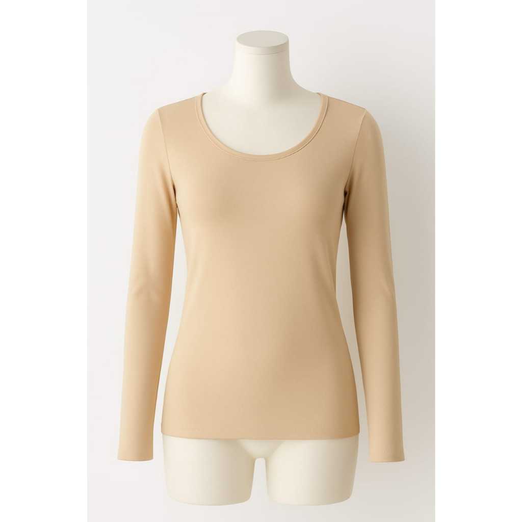 WS-Manset Baju Wanita oblong Premium, Dalaman Manset Atasan oblong Wanita Bahan KAOS RAYON Premium