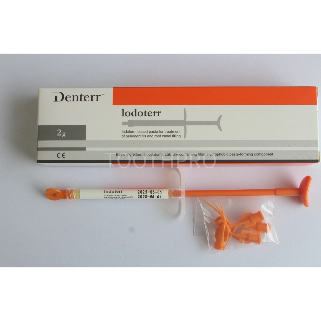 Iodoterr/Iodoform based paste 2g