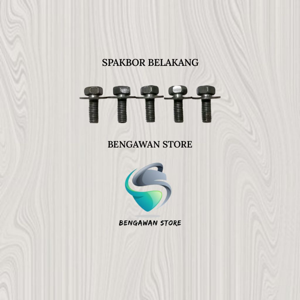 Baut Fullset Cover Bodi Body Spakbor Belakang Suzuki Shogun FL 125 RR FL 125