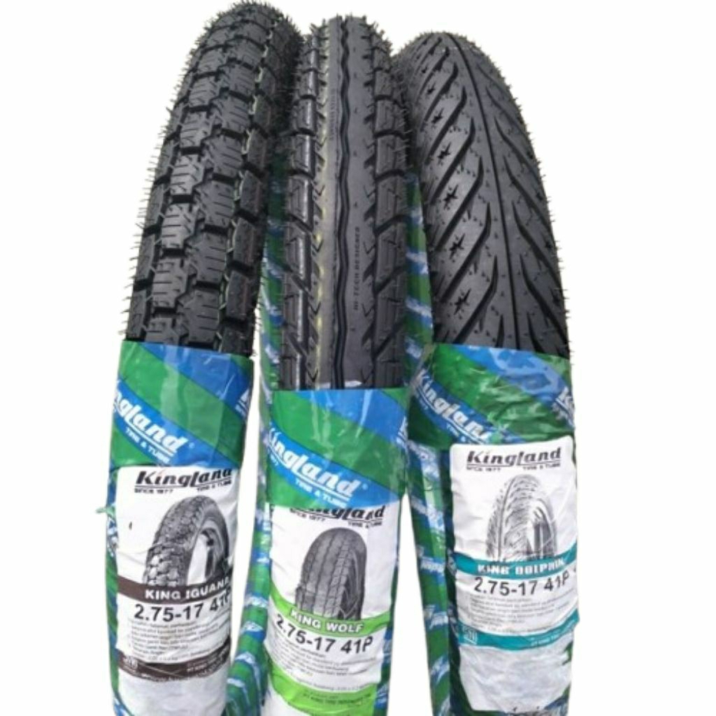 Ban Luar Kingland Ukuran 275-17 Untuk Motor Bebek Belakang Supra, Grand, Jupiter, Smash