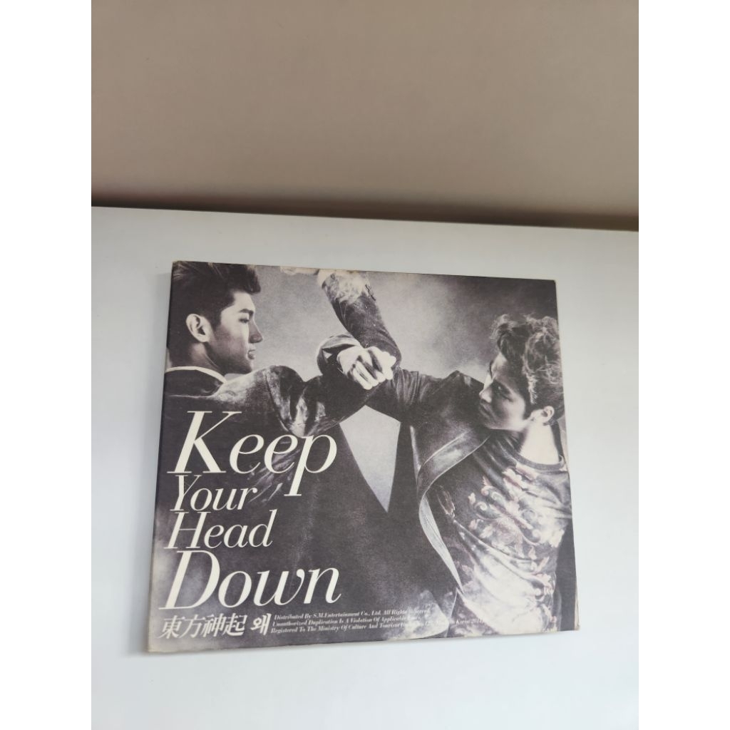 Album CD TVXQ - Keep Your Head Down