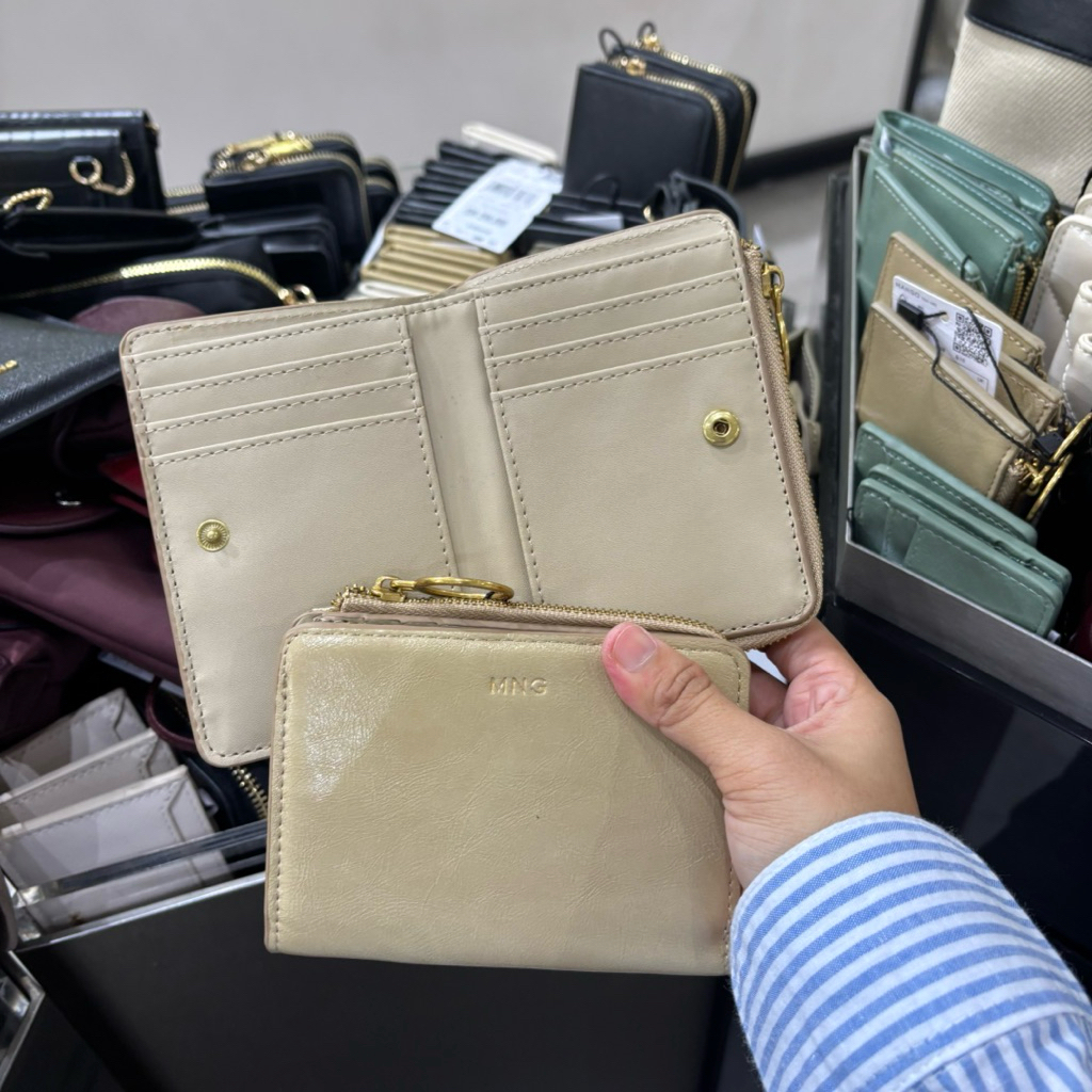 dompet cardholder lipat bifold risleting mango new arrival