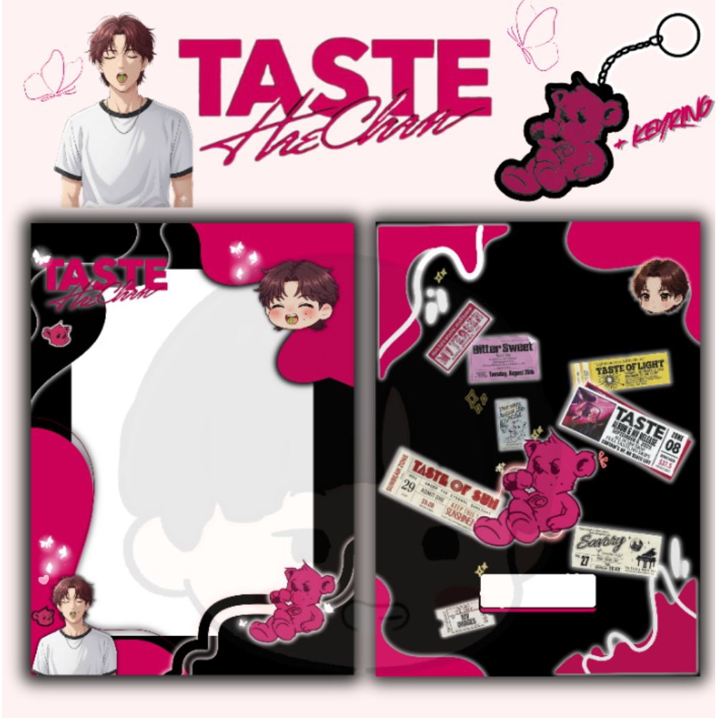 Cahol Acrylic Card Holder Custom