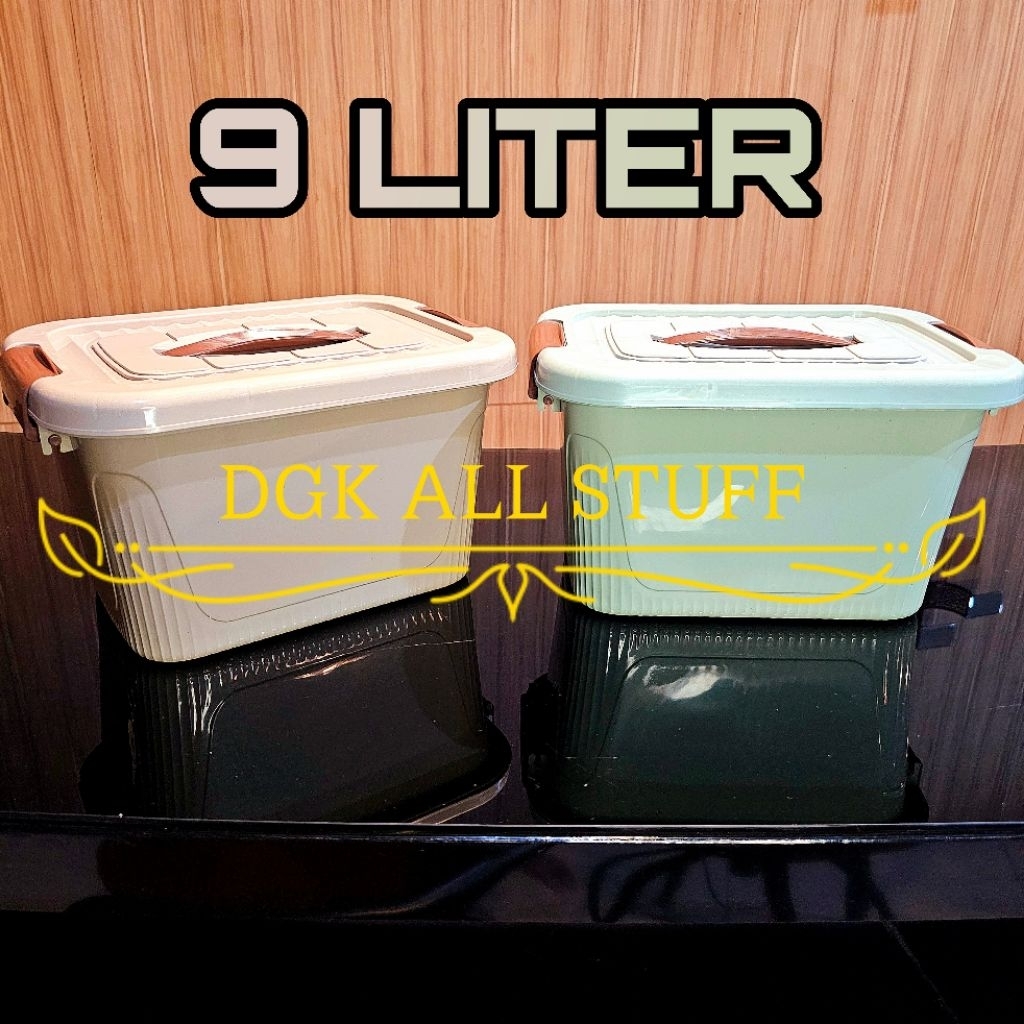 Kontainer Container Box Kotak Penyimpanan Make up Skincare Baju Pakaian Buku Mainan Anak Serbaguna P