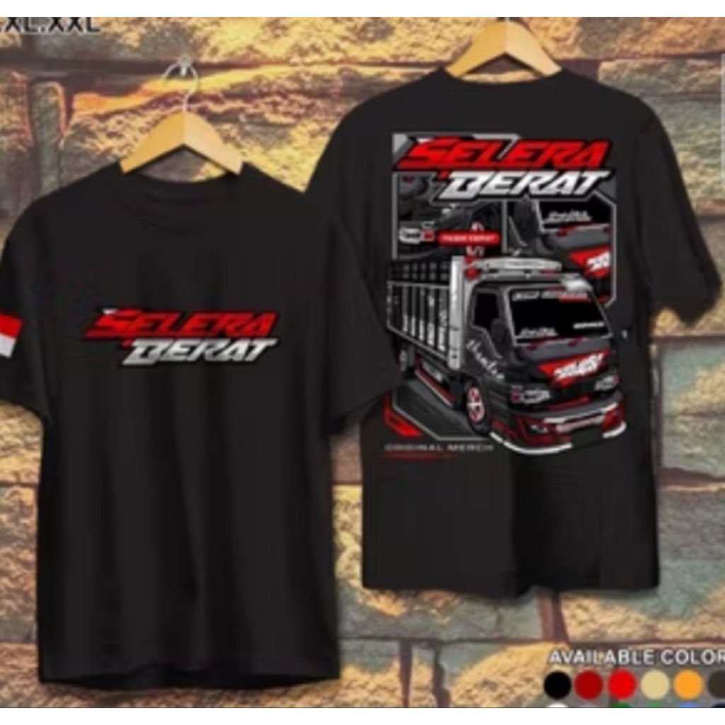 KAOS  SELERA BERAT  BAJU DISTRO PRI Truk Keren