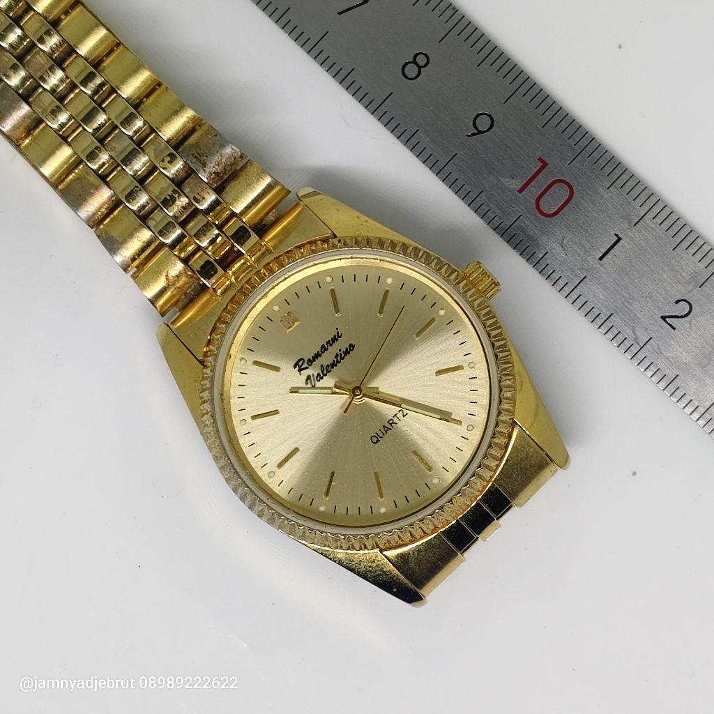 Jam Romarni Valentino President Gold Bekas
