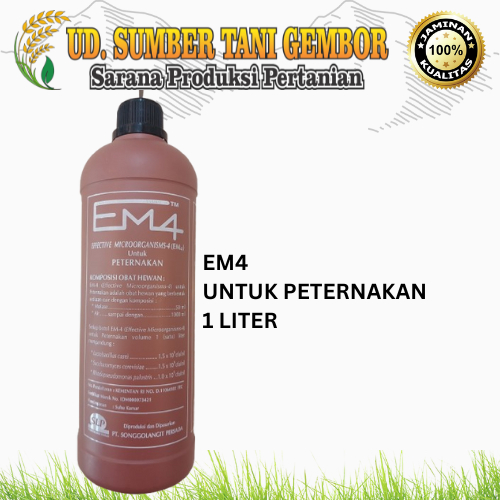 EM 4 UNTUK PETERNAKAN - TERNAK AYAM - BEBEK - BURUNG - DAN LAINNYA