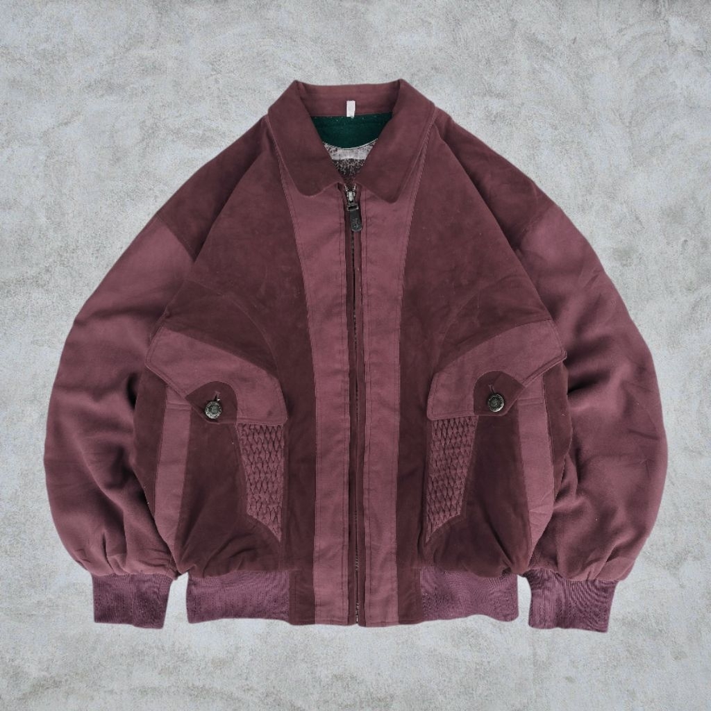 Suede Vintage Flight Jacket By Ken Valido