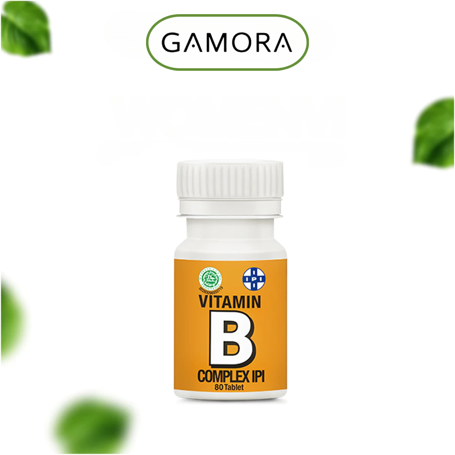 GAMORA Vitamin Tablet - IPI Vitamin B Complex - 80 Tablet
