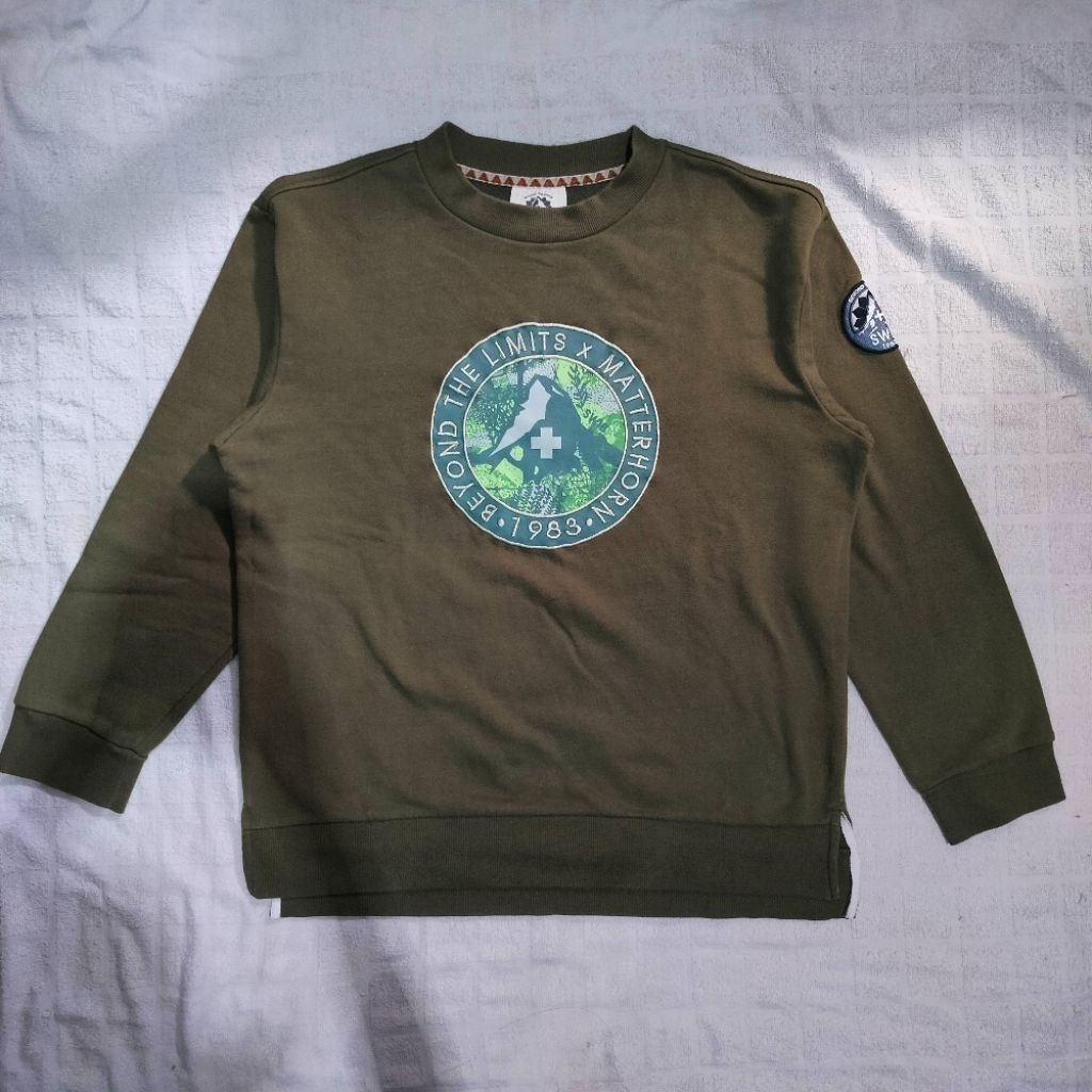 Crewneck SWIB Army (XL / ld 120)