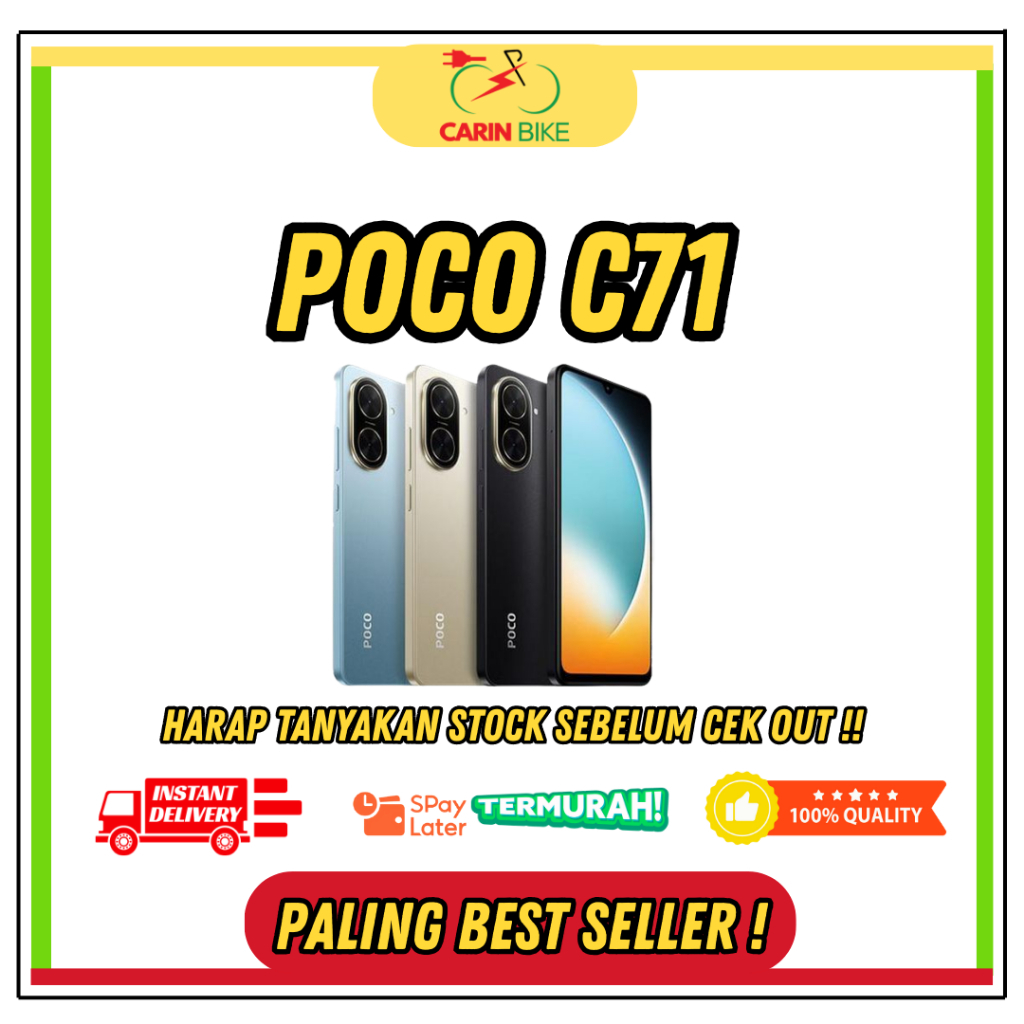 POCO C71 RAM 4/128GB