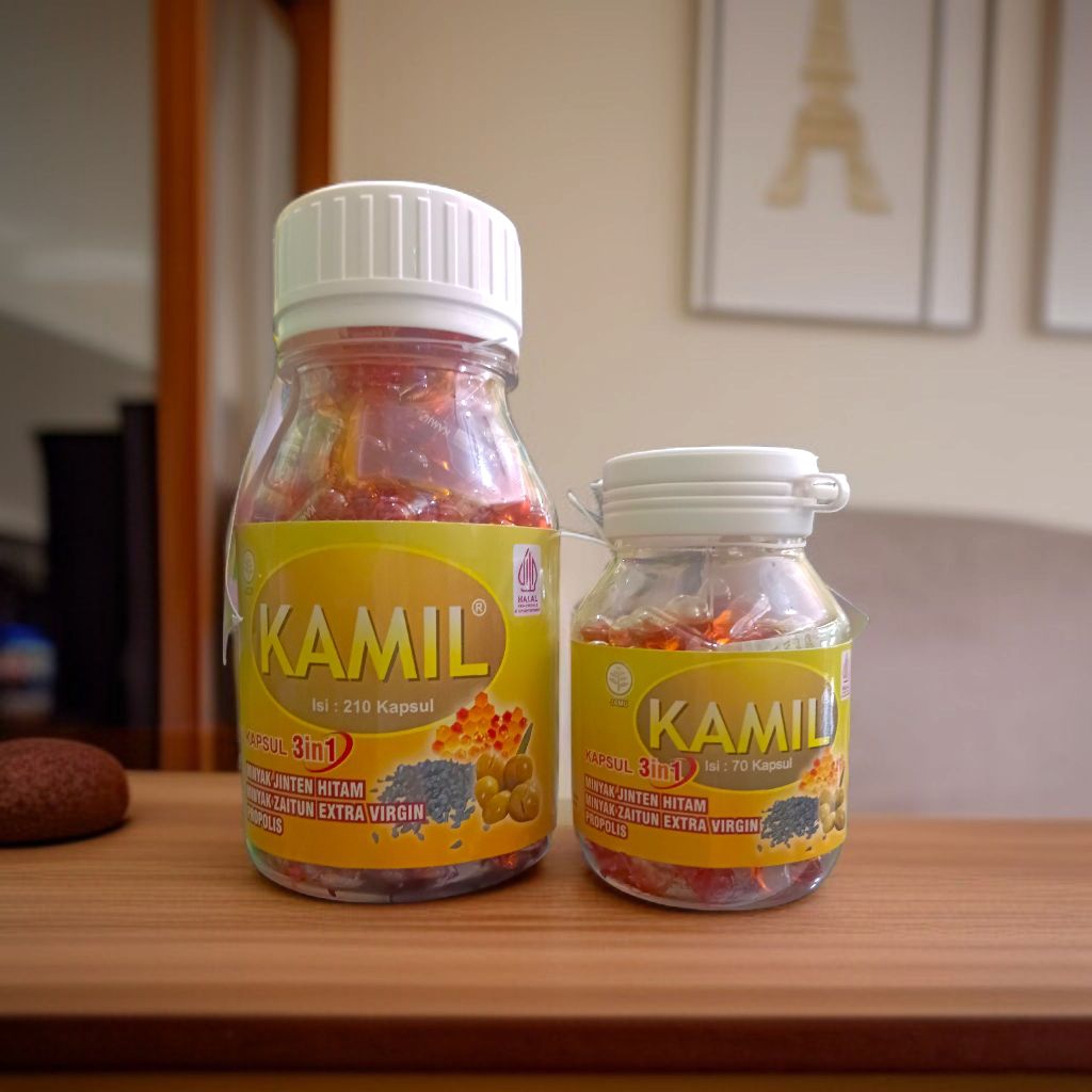 Kapsul Habbatussauda Kamil 3 in 1