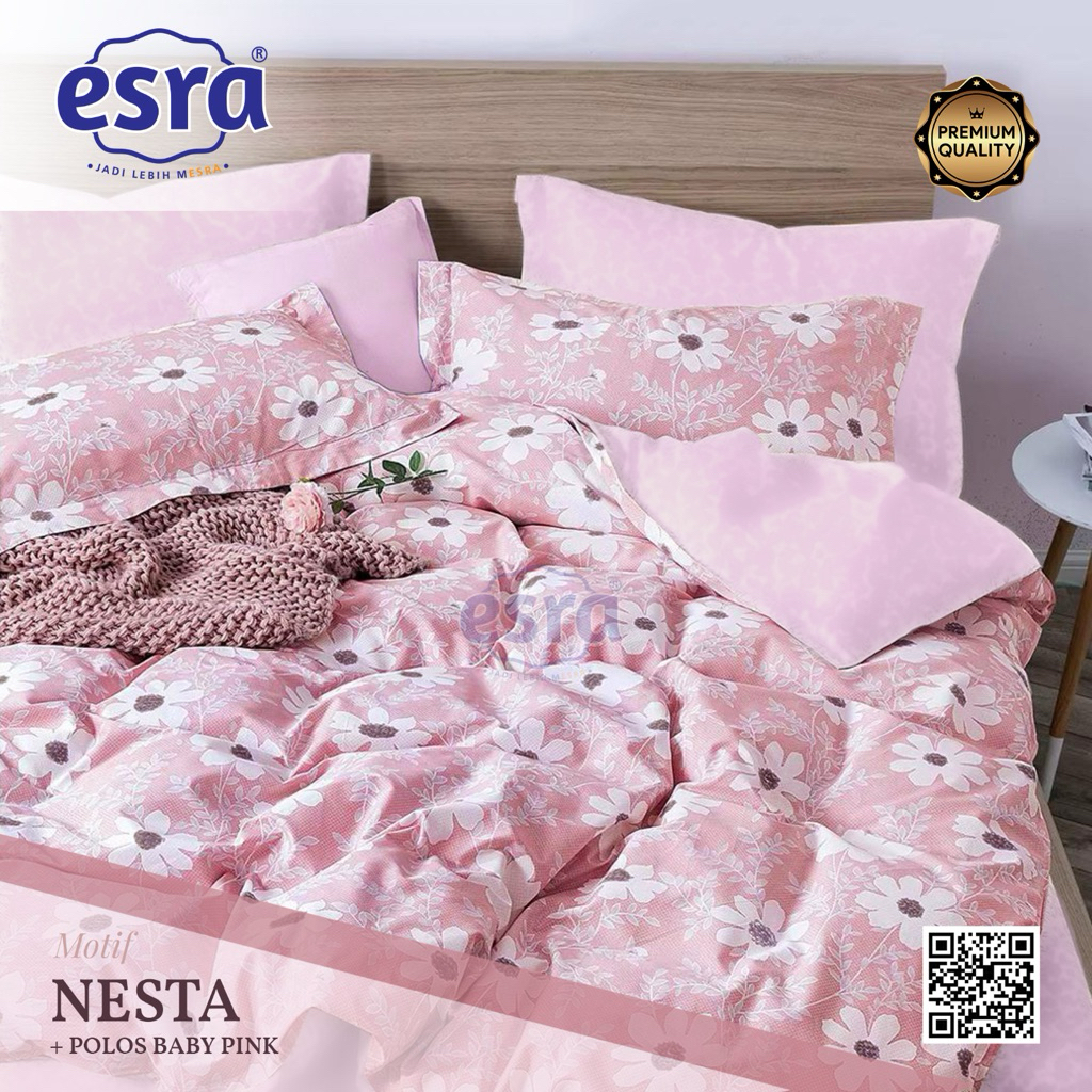 Bed Cover Set Sprei Katun Jepang Daisy Nest