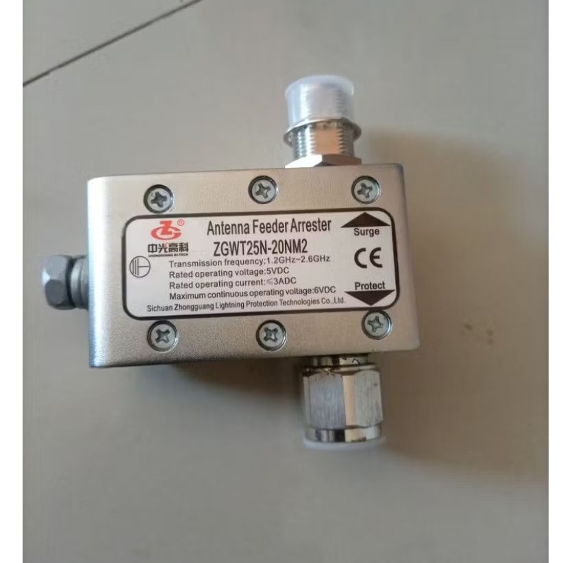 Arrester penangkal petir antena pemancar GPS