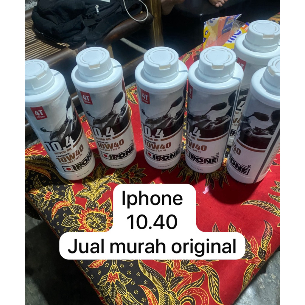 oli iphone 10.40 jual cepat