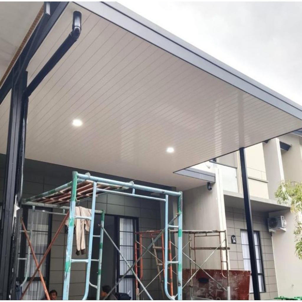 kanopi plafon pvc rangka baja ringan