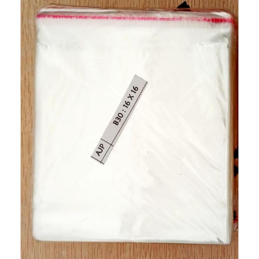 Plastik OPP 16x16 Seal