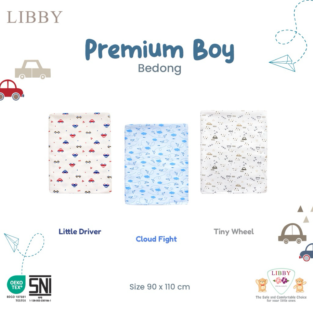 LIBBY BEDONG PREMIUM BOY 90 x 110