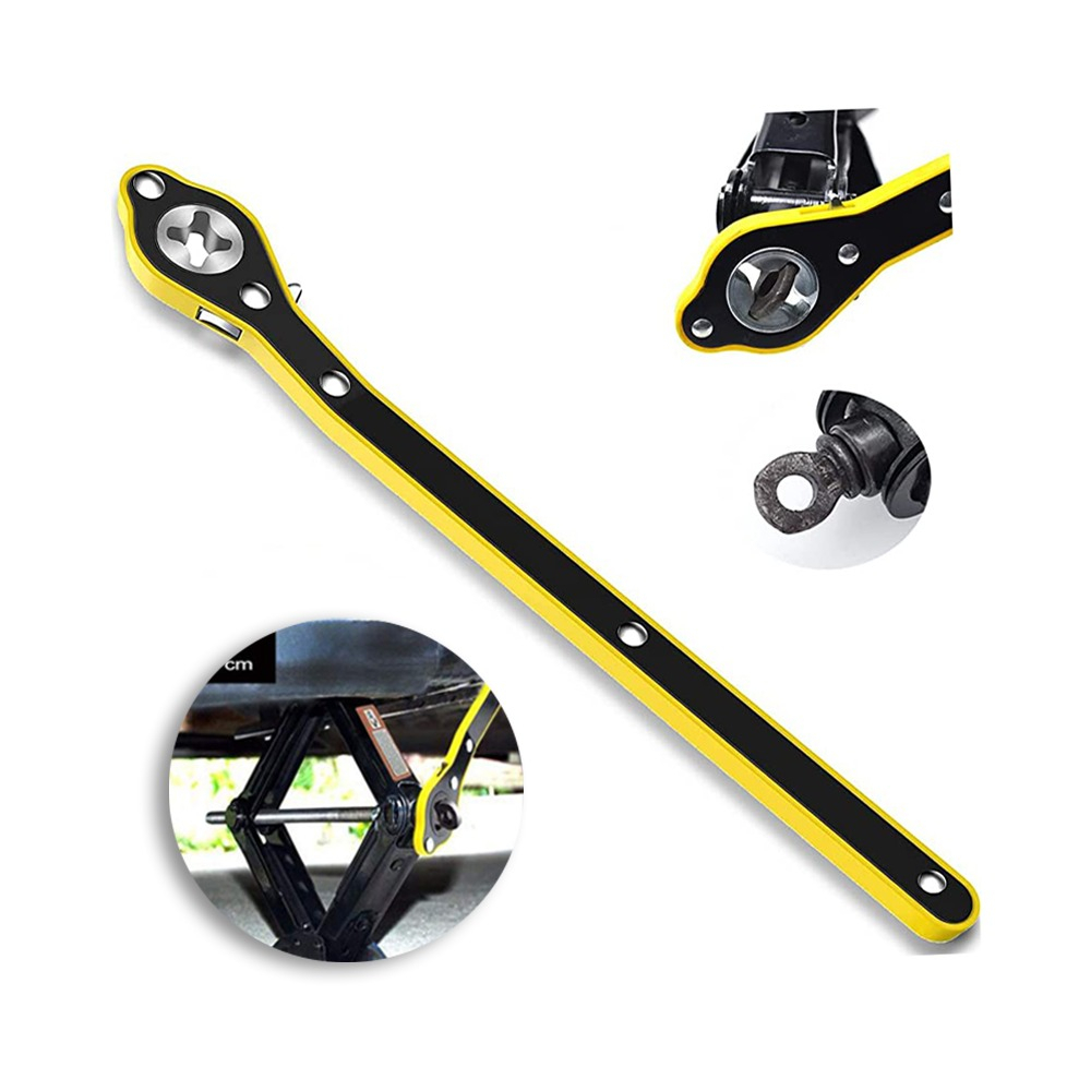 Kunci Pas Dongkrak Mobil Anti-Rust Ergonomic / Alat Putar Dongkrak Mobil / Kunci Pas Putar Dongkrak 