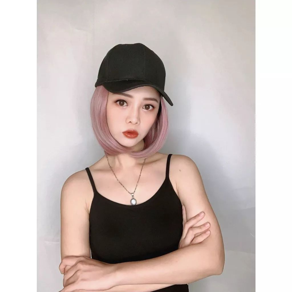 wig topi bob wig base ball