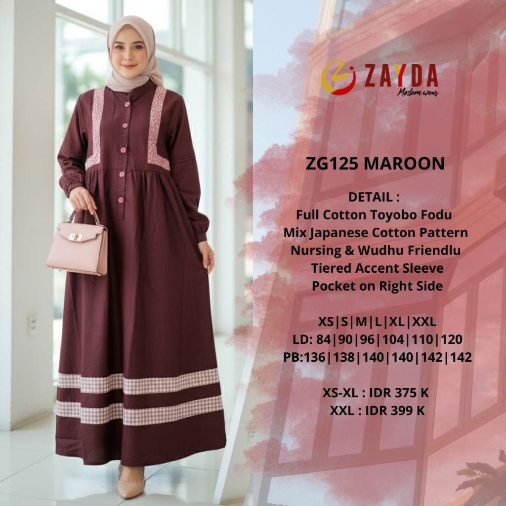 Zayda ZG125/Abaya/Zayda/ZG125