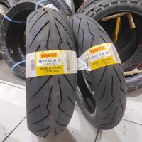 Pirelli Diablo Rosso Scooter Ban Tmax BMW C650 120/70-15 + 160/60-15