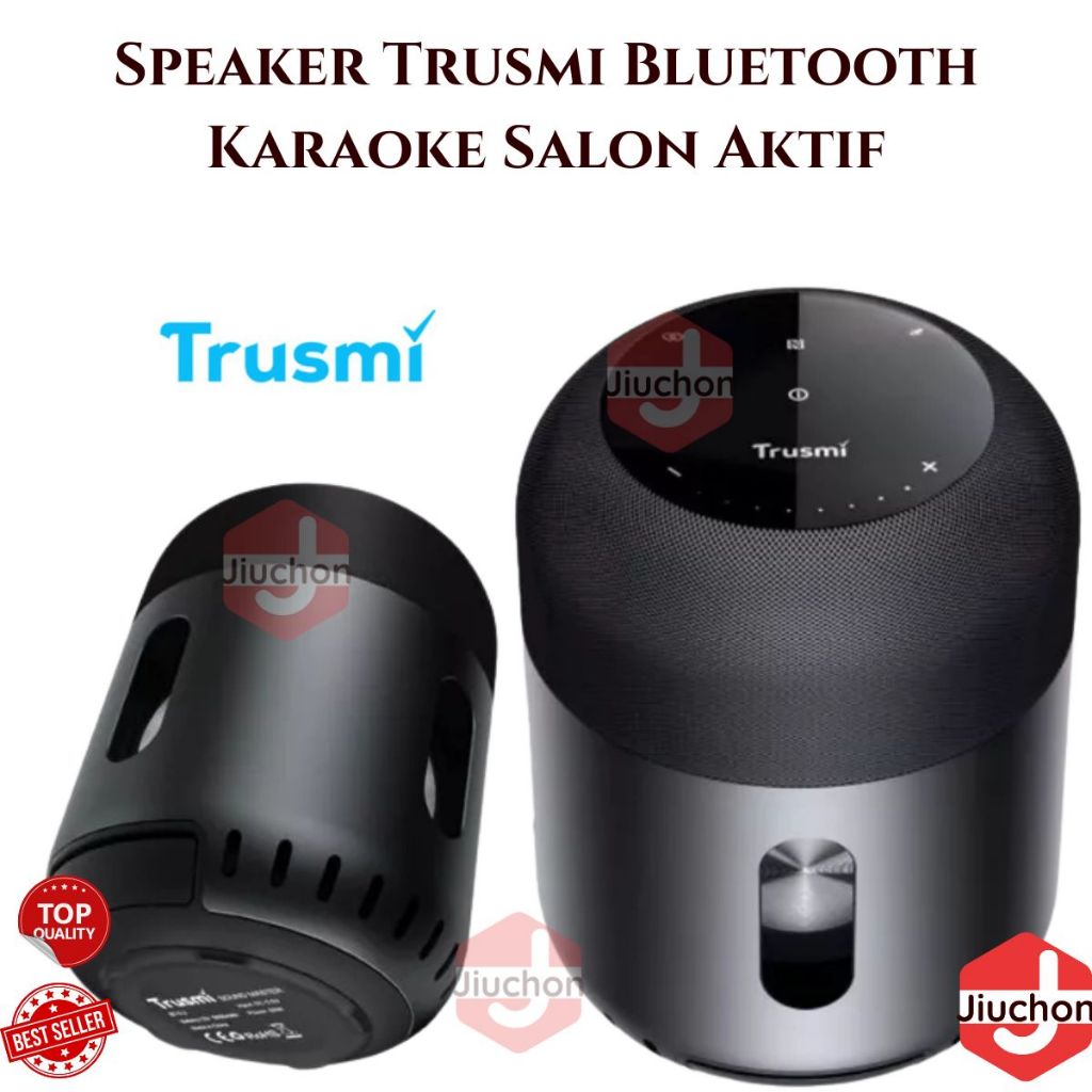 JIUCHON Speaker Trusmi BS02-01 Bluetooth Karaoke Salon Aktif Portable Radio Super Bass Speaker Aktif