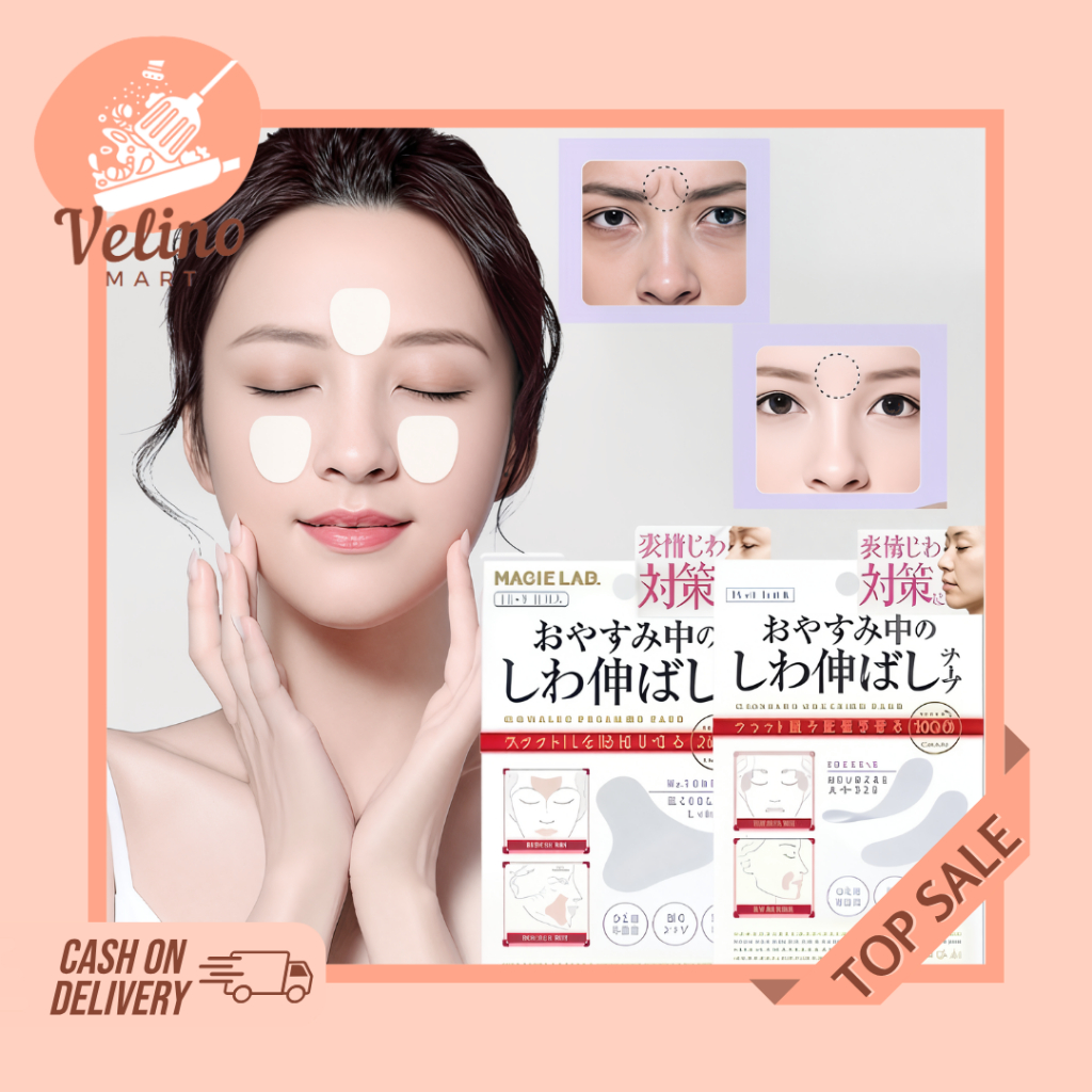 Stiker Wajah Anti Kerut / Anti Aging Patch / Tempelan Penarik Wajah Anti Aging