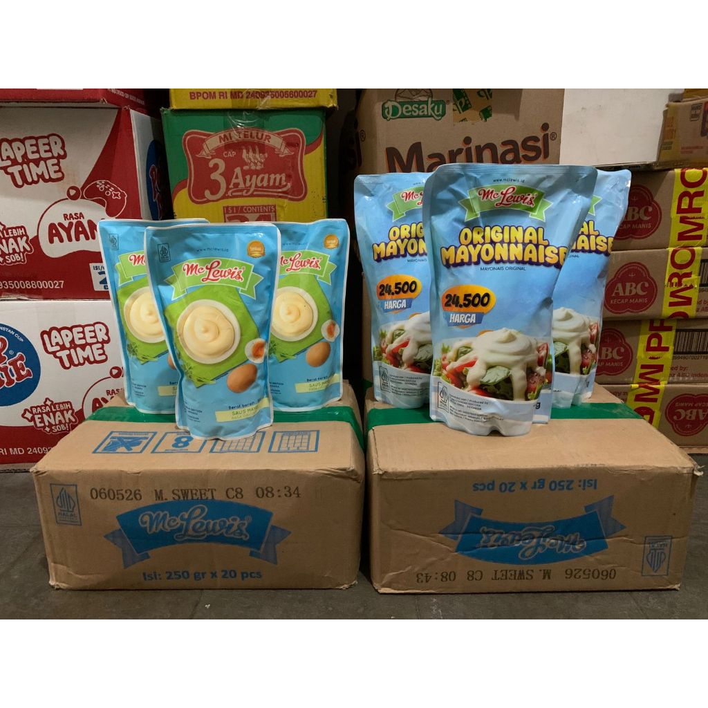 MAYONES MC LEWIS 1 KG / MC LEWIS 500G