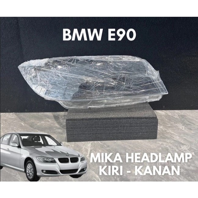Mika Lampu Baru Headlamp BMW E90 LCI 2009-2012 Sepasang Kiri Kanan