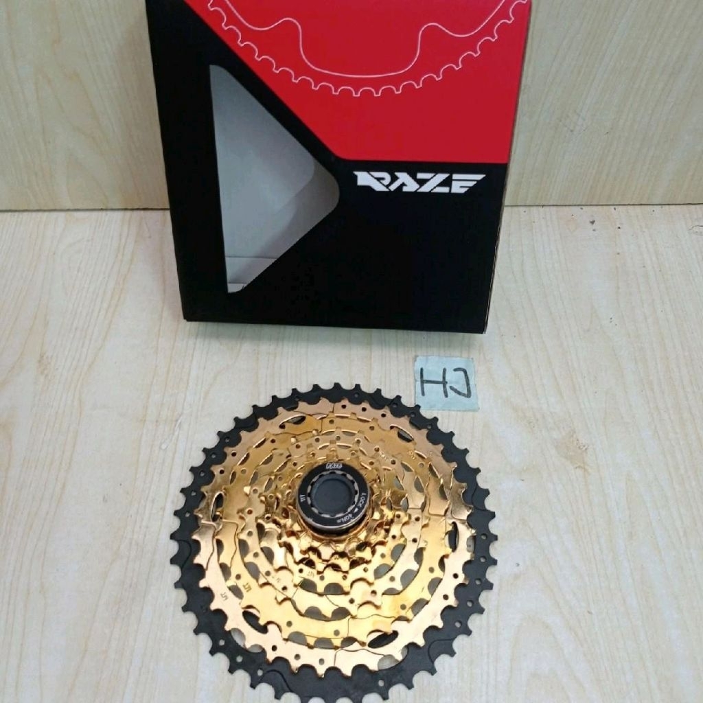Sprocket Raze 8 speed 42T 11-42T gold