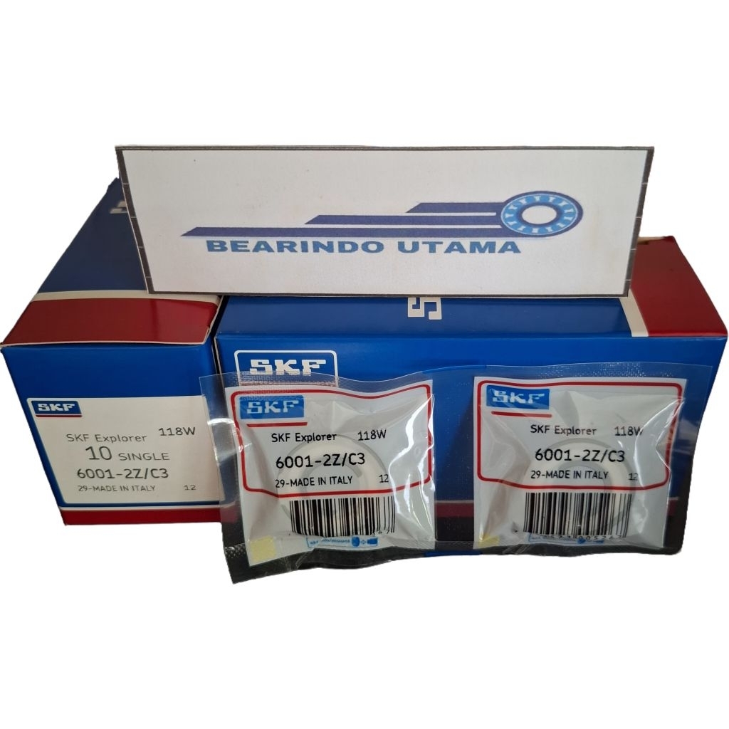 BEARING 6001 ZZ / 6001ZZ / 6001 2Z SKF C3 ITALY