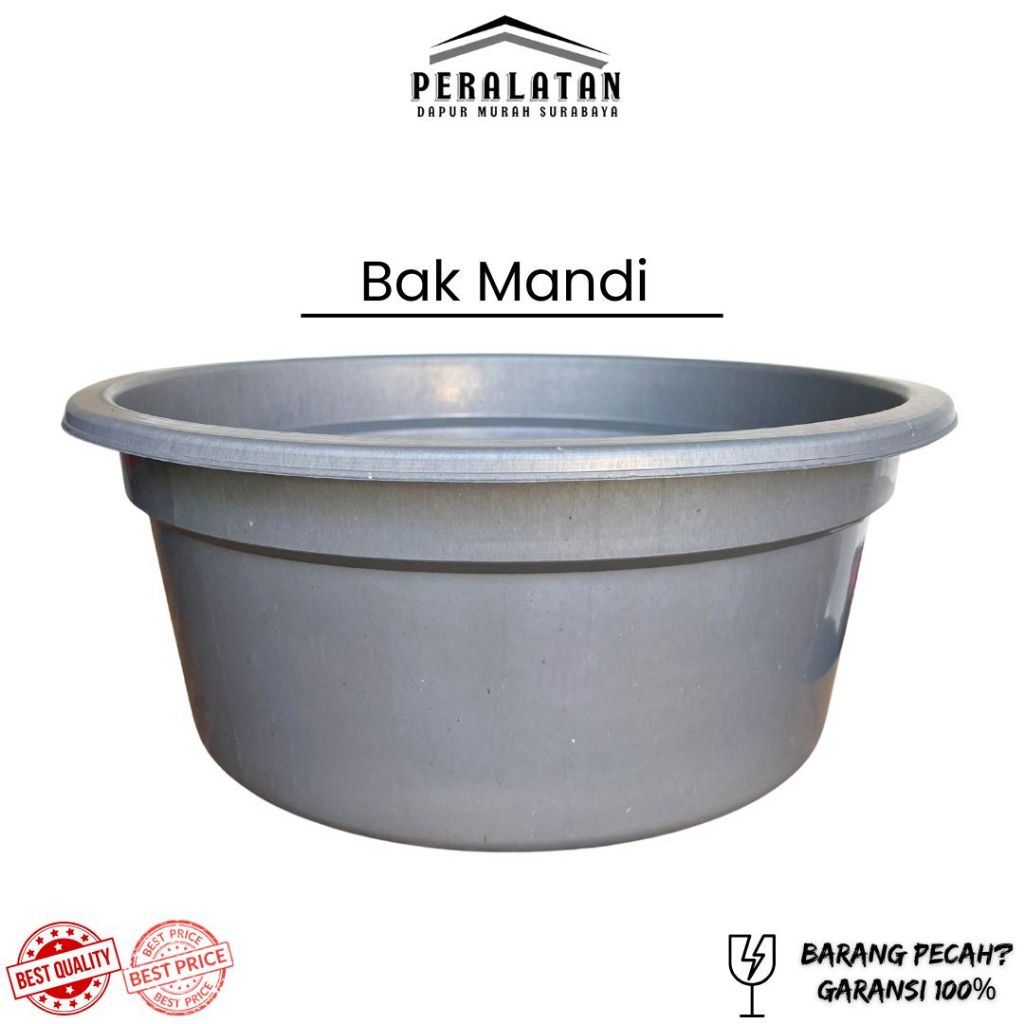 (5 PCS) BAK CUCI UKURAN 20 / BAK MANDI / BAK MANDI PLASTIK / BAK MANDI BULAT PLASTIK / BAK
