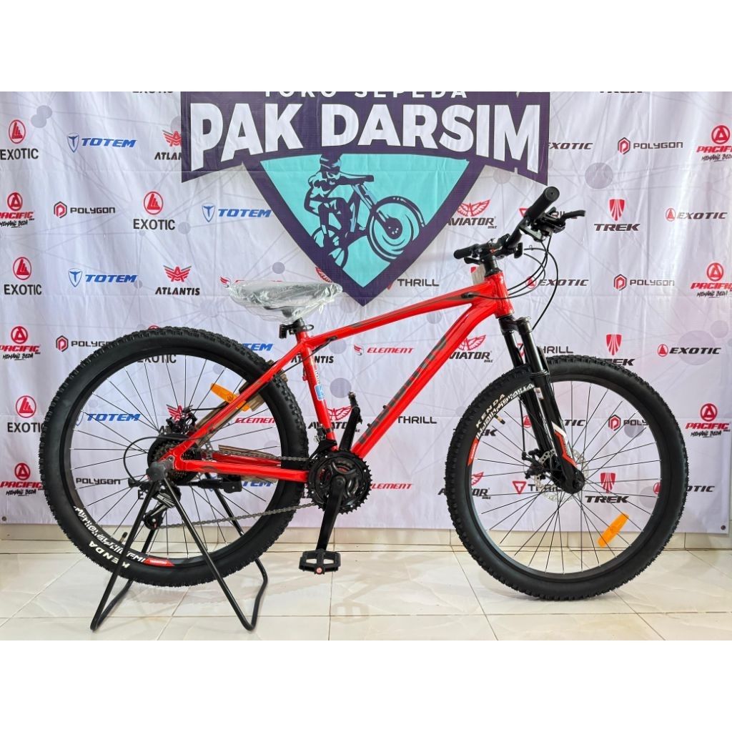 sepeda gunung tabibitho by thrill frame aluminium