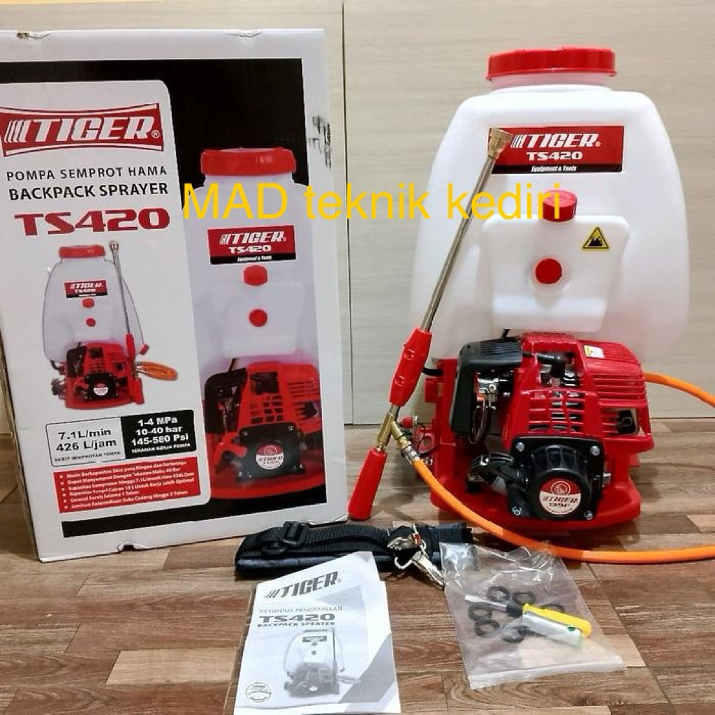 Mesin Sprayer Semprot Hama 4Tak 20 Liter TIGER TS420