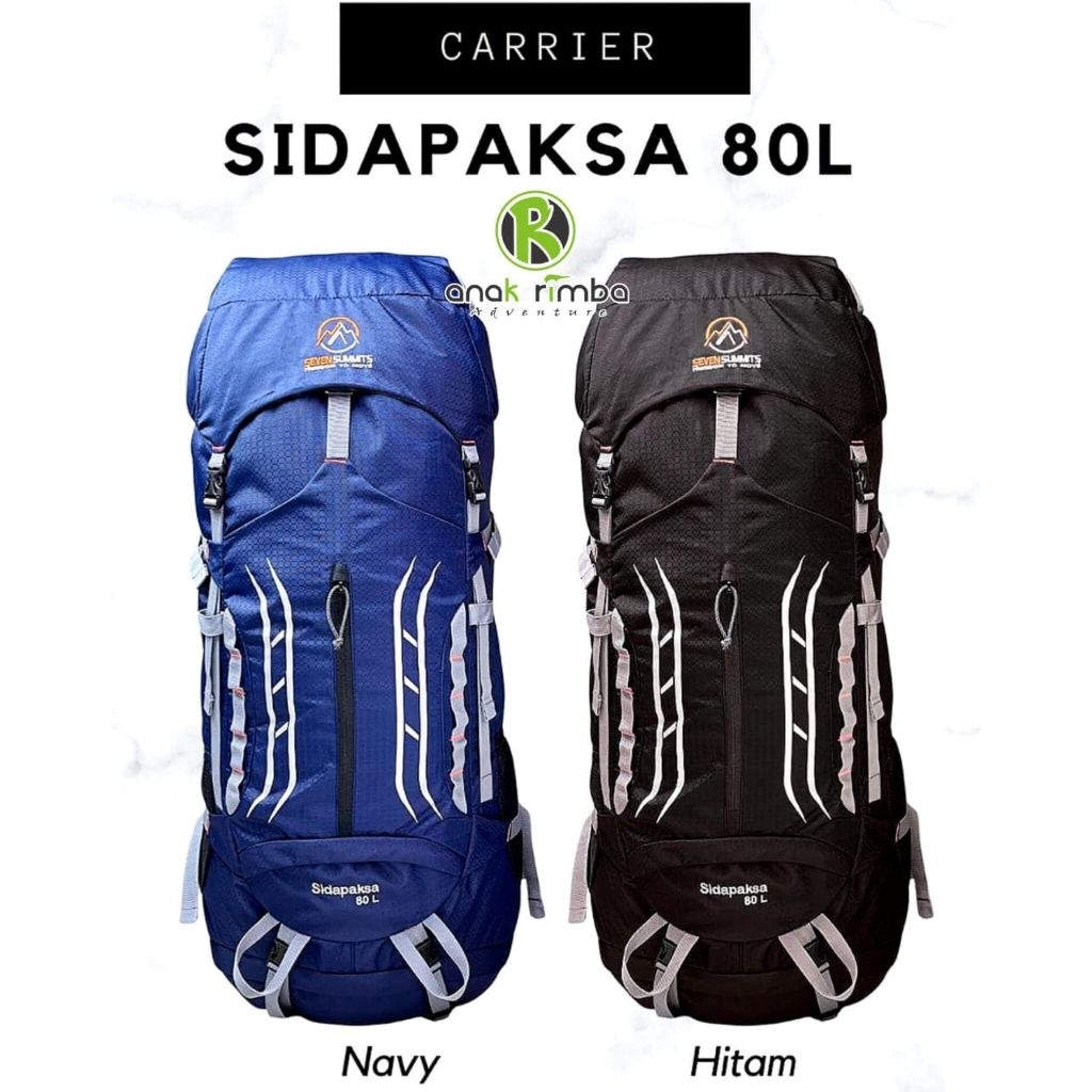 TAS CARRIER 80 LITER SIDAPAKSA SEVEN SUMMITS TAS GUNUNG