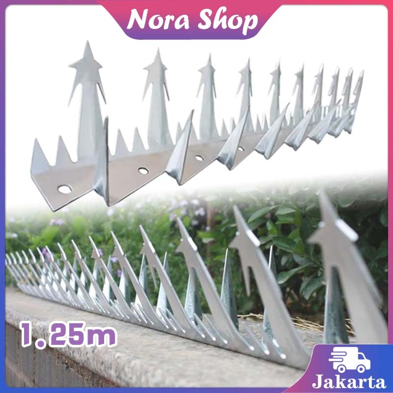 125 X 5 X 11cm Wall Spike Anti Maling / Kawat Spike 2mm / Kawat Wall Spike