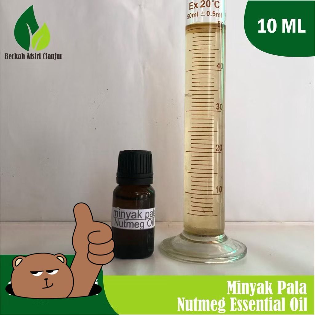 10ml minyak atsiri biji pala / nutmeg essential oil aromatherapy aromaterapi