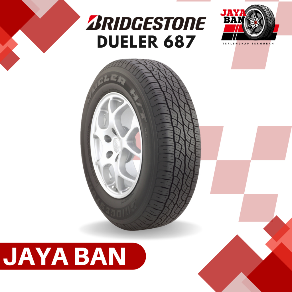 Bridgestone D687 ukuran 215/60 R17 - Ban Mobil Outlander Terios New