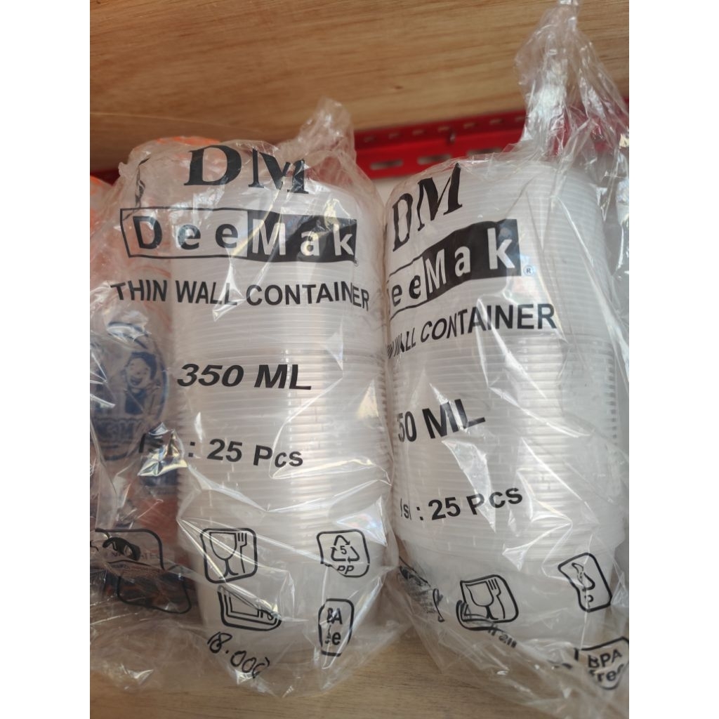 thinwall 350 ml isi 25 pcs
