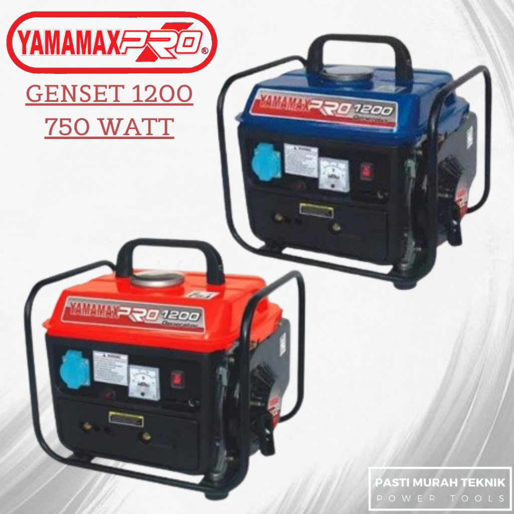 YAMAMAX PRO 1200 Genset 2 tak 750 Watt