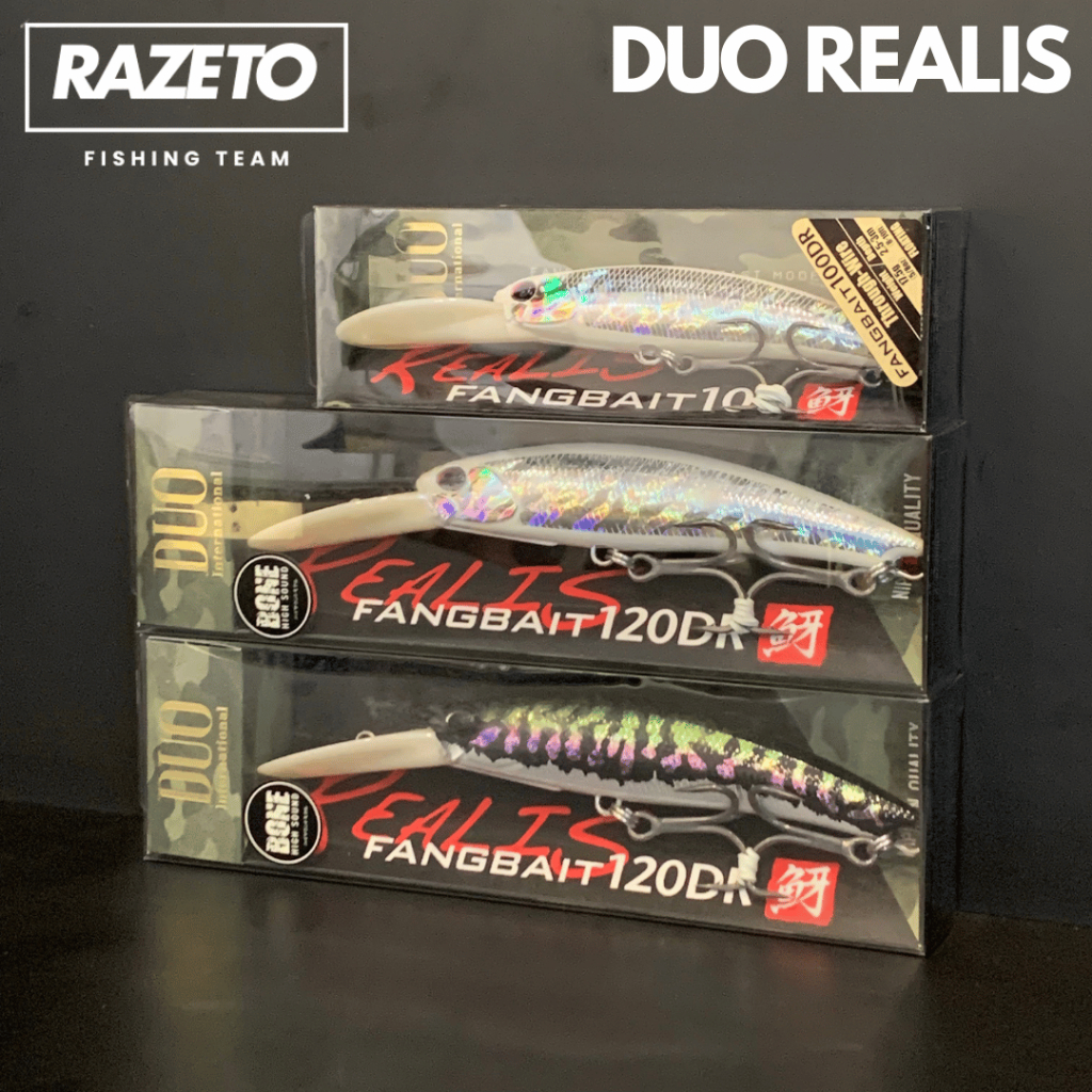 MINNOW DUO REALIS FANGBAIT 120DR / 100DR BONE