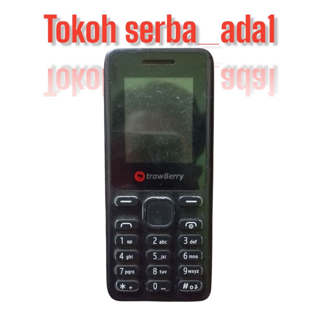 Hp jadul Strawberry ST22 siap pakai bisa mp3 musik normal second