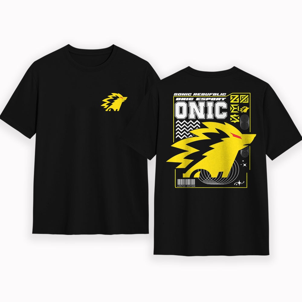 KAOS DEWASA ONIC ESPORT KAOS UNISEX PRIA WANITA KAOS DISTRO T-SHIRT - COD