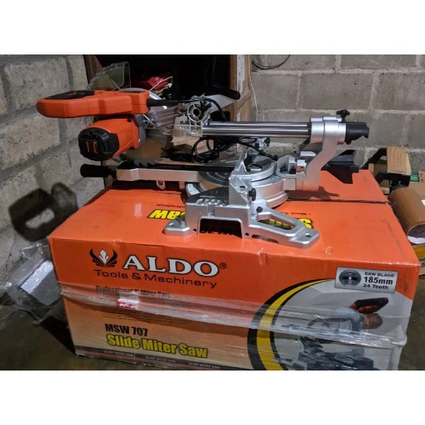 ALDO-707 Mesin Miter Saw Sliding 7 Inch