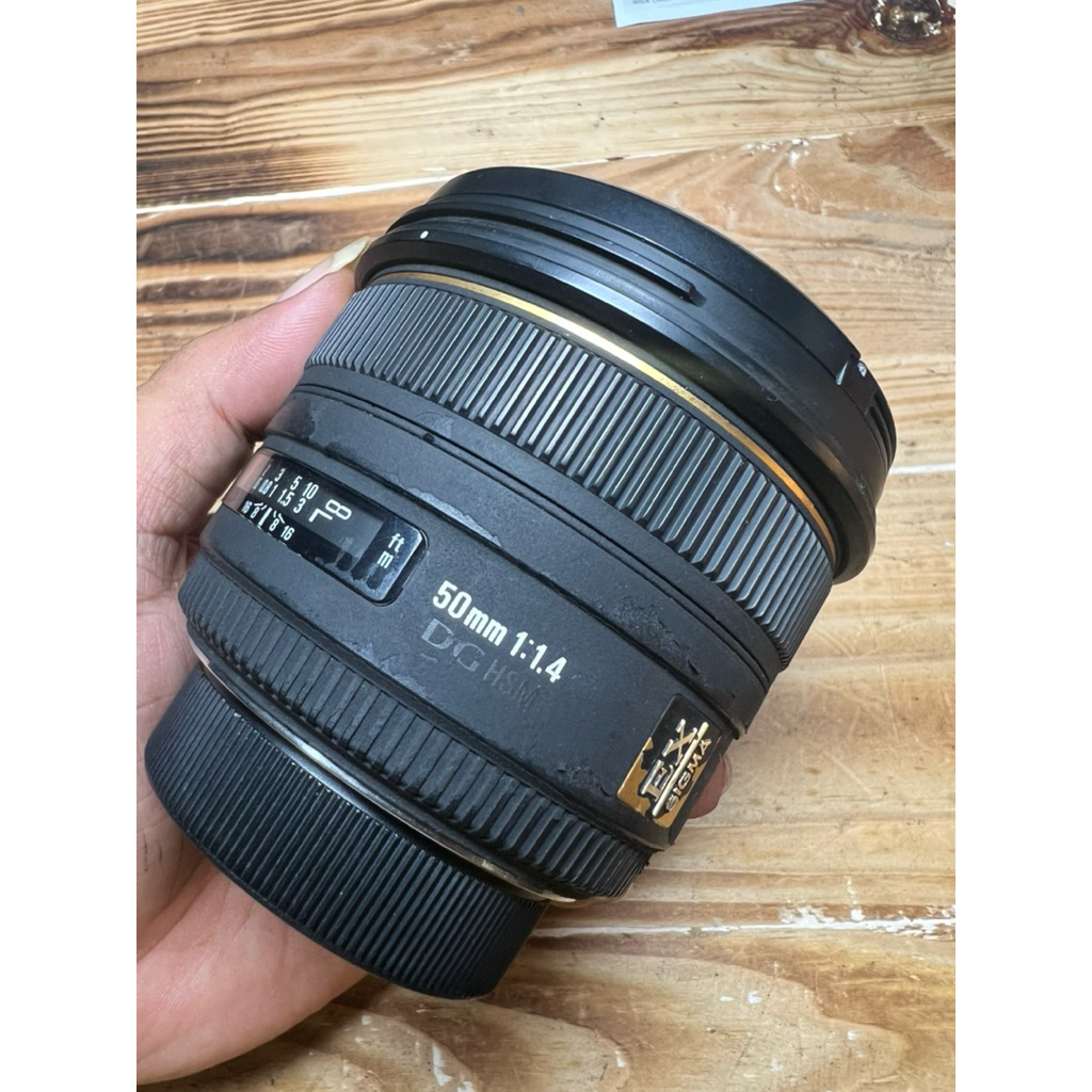 LENSA SIGMA 50mm f1.4 EX DG HSM for NIKON
