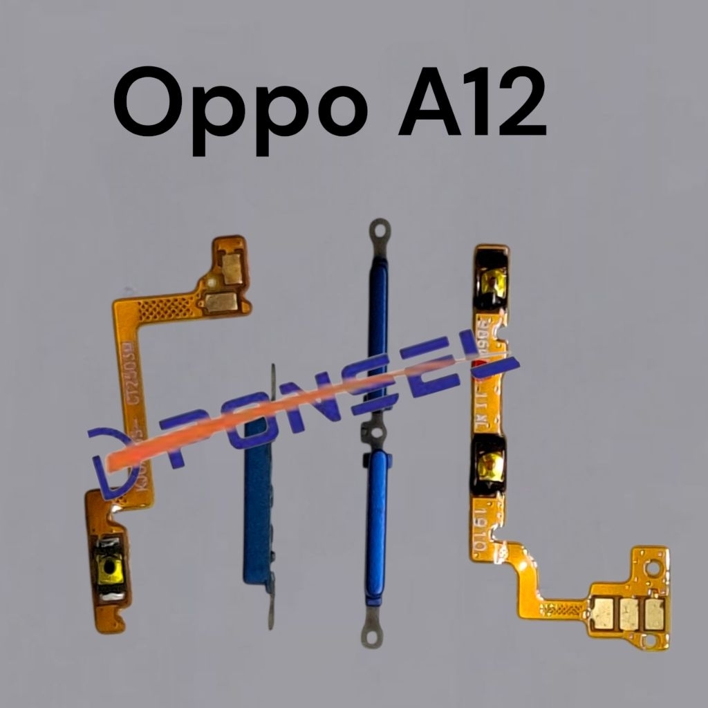 Tombol Luar On Off Oppo A12 / Flexibel On Off Volume Oppo A12 Satu Set