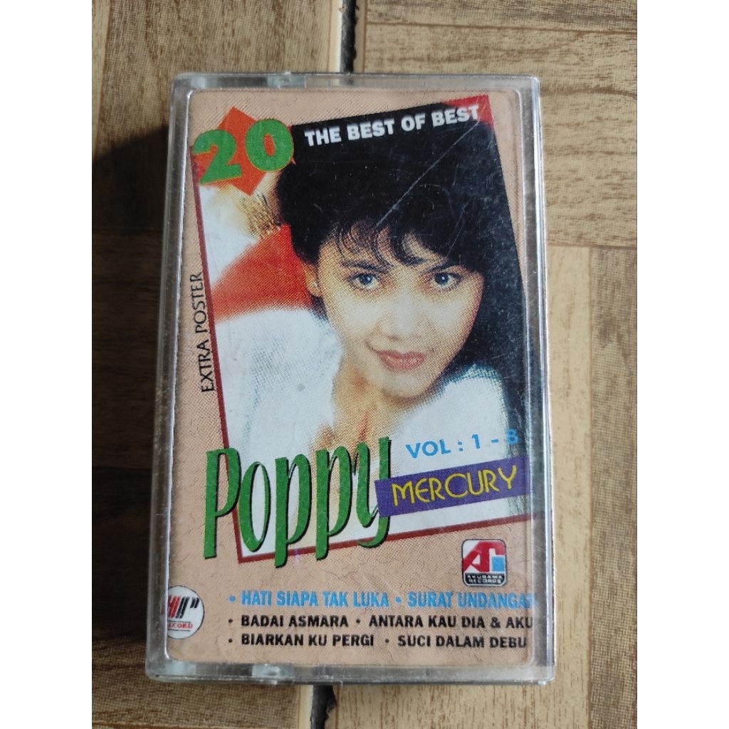 kaset pita 20 the best of best POPPY MERCURY "