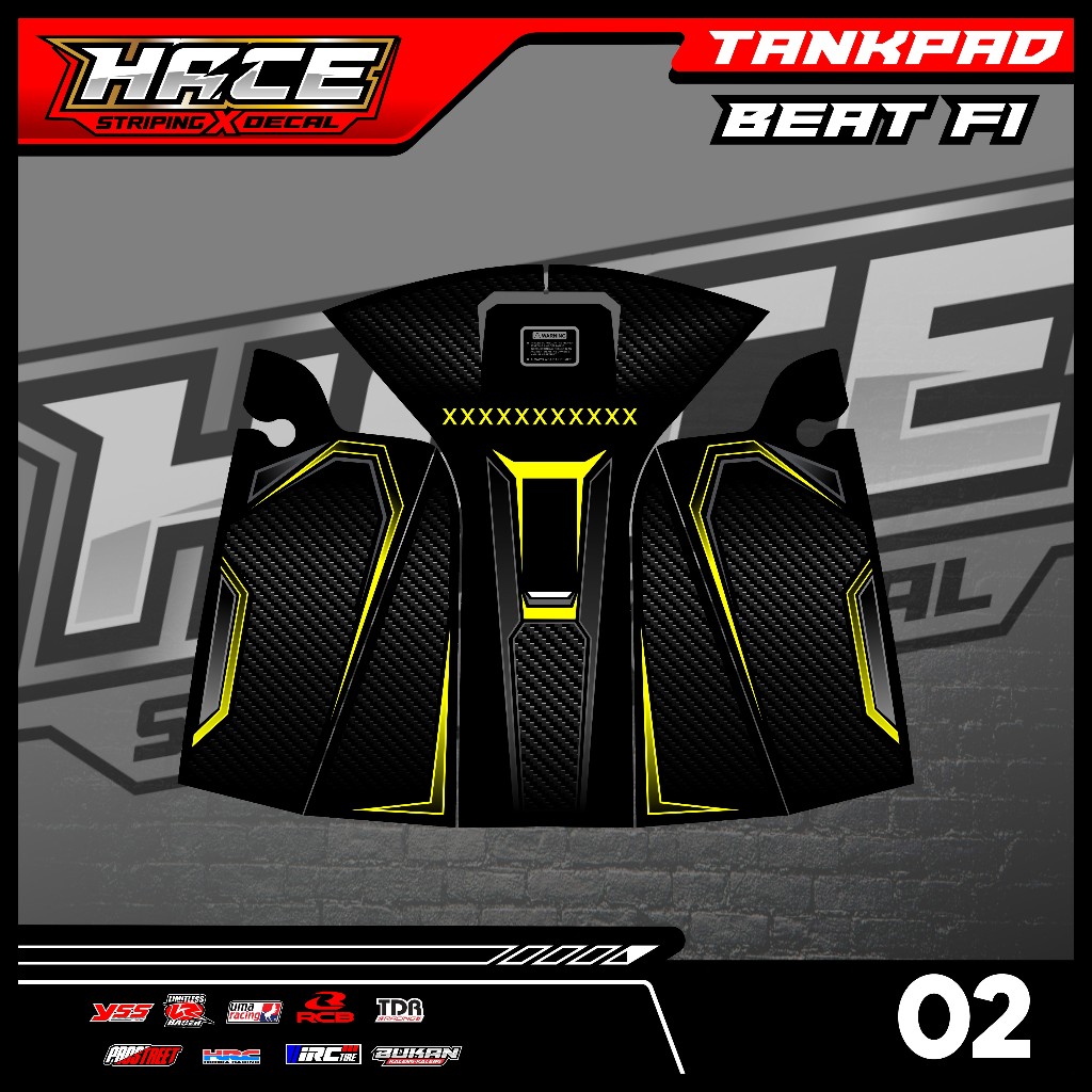 02 STICKER TANKPAD DASBOR BEAT FI - STIKER TANKPAD DASBOR BEAT FI