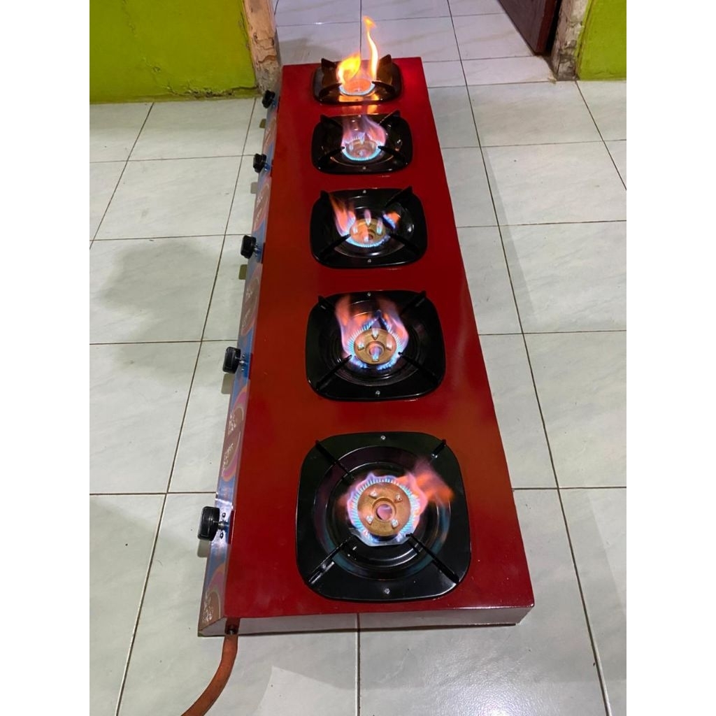 PROMO KOMPOR CUSTOM SERBAGUNA BERBAGAI WARNA 1 TUNGKU, 2 TUNGKU, 3 TUNGKU, 4 TUNGKU, 5 TUNGKU, 6 TUN